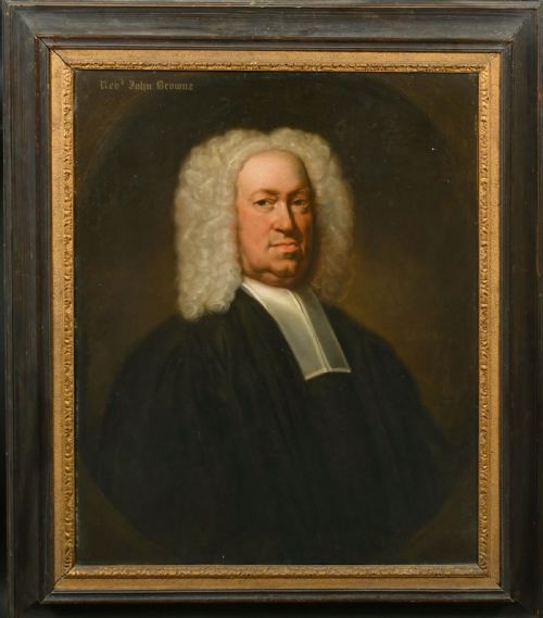 Portrait of Rev John Browne C.1740 by Henry Pickering.