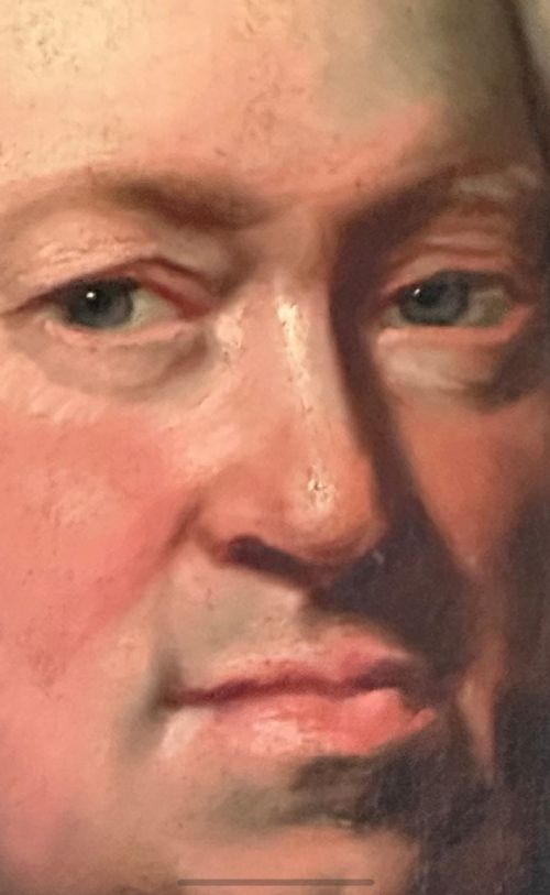 fig 3. Portrait of Rev John Browne c.1740 by Henry Pickering.