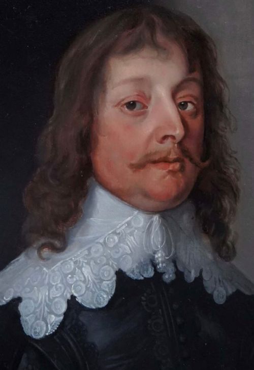 fig 1. Thomas Hamilton, 2nd Earl of Haddington. c.1637,  Circle or Studio of Van Dyke.  