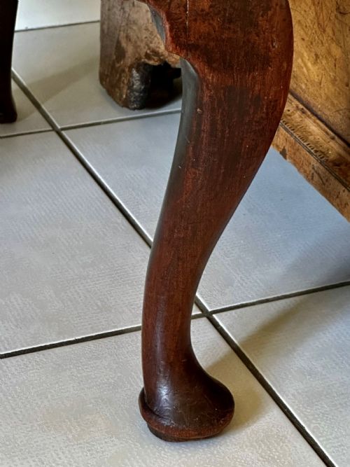 GEORGE II WALNUT CHAIR C1750 - ADDITIONAL PHOTO 2