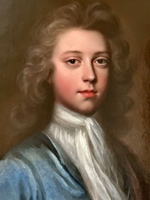 PORTRAIT OF A YOUNG GENTLEMAN BY FRANS VAN DER MIJN - ADDITIONAL PHOTO 1