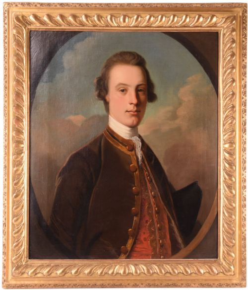 Portrait of Keith Urquhart of Meldrum, Follower of Allan Ramsay.