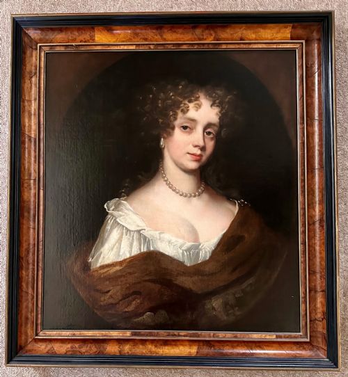 Portrait of Nell Gwynne, Circle of Sir Peter Lely.