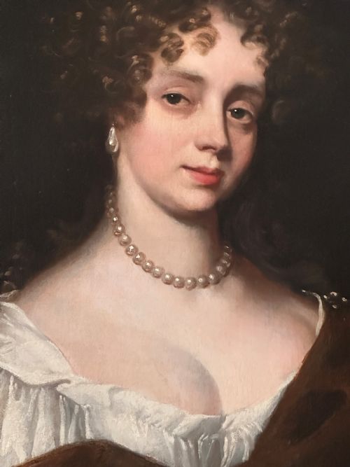 fig 1. Portrait of Nell Gwynne, Circle of Sir Peter Lely.