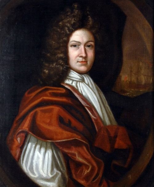 Sold...portrait of a Naval Officer; English School C. 1700