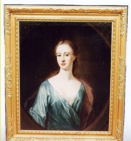 Sold...portrait Said to Be of Mrs. Mcfarlane, Daughter of the First Baronet Halkett of Pitfirrane C.1715; by William Aikman