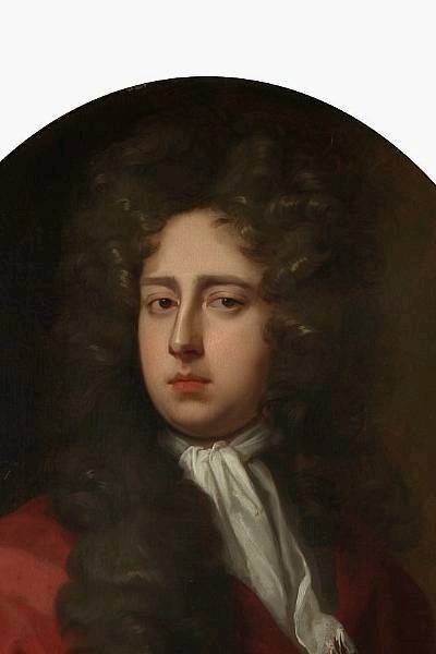 fig 1. SOLD...Portrait of William Feilding Esq c.1695; Circle of Dahl