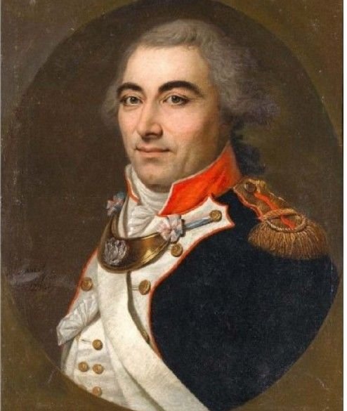 Sold....portrait of a French Infantry Officer 1792; French School