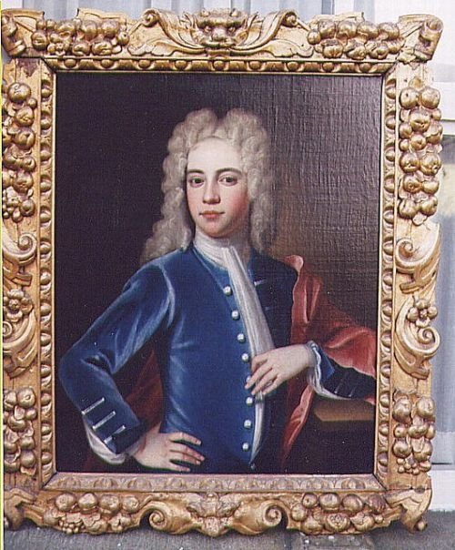 Sold....portrait of a Boy C.1730; Attrib. To Dirk Heins