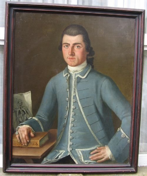 Sold....portrait of a Physician C. 1780; Follower of Sir Nathaniel Dance R.A.