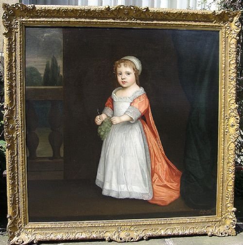 Sold....portrait of Lady Anne Fitzroy, Countess of Sussex C.1665; Studio or Circle of Lely