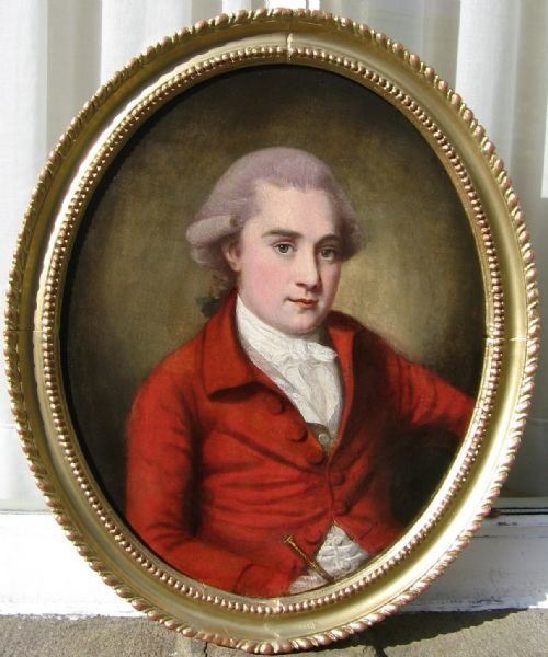 Portrait of a Gentleman C.1780, Attributed to  Francis Alleyne