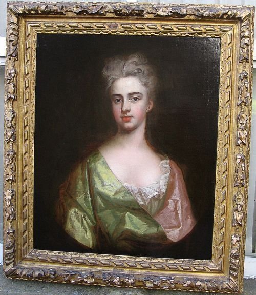 Sold...portrait of a Young Lady C.1700; Follower of Kneller