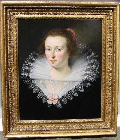 Sold...portrait of a Lady C.1628; Attributed to Cornelis De Vos