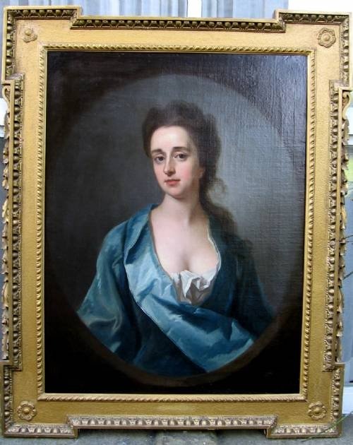 Sold....portrait of Mary Dowdeswell C.1695; by Michael Dahl