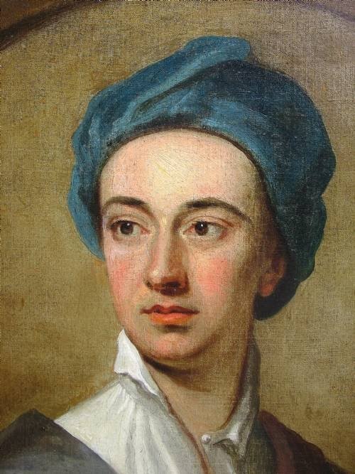 fig 2. SOLD....Portrait of Matthew Prior c. 1700; attributed to Sir Godfrey Kneller