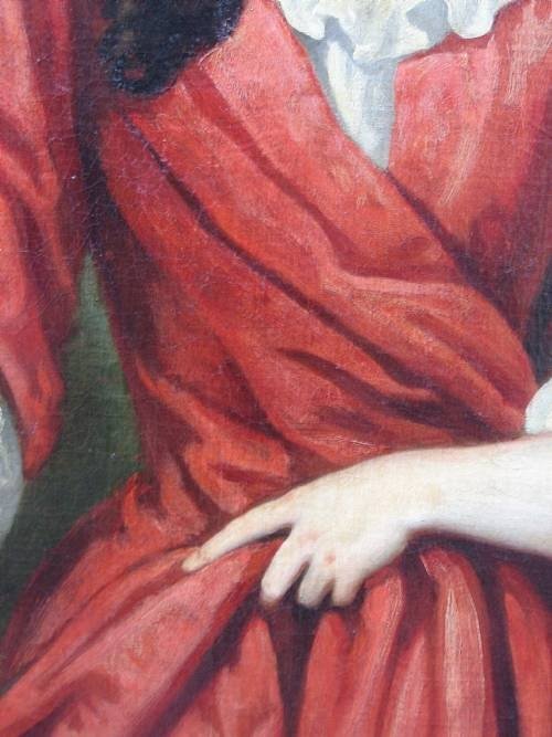fig 2. SOLD....Portrait of Frances Lambert, Lady Middleton c.1690; Attributed Sir Godfrey Kneller.