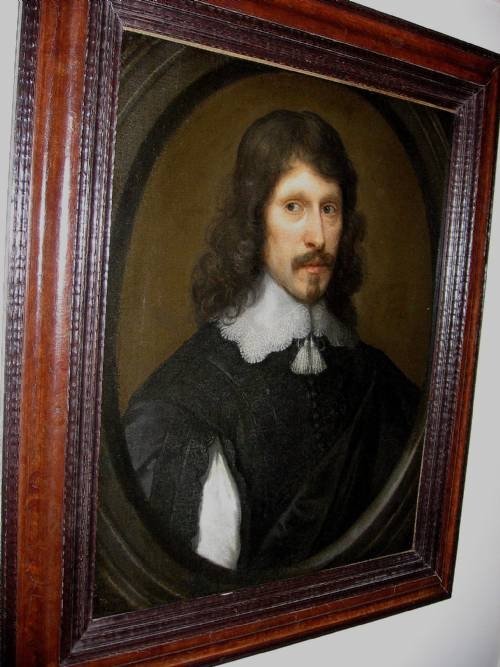 fig 2. SOLD....Portrait of a Gentleman c.1650; Circle of Cornelius Johnson