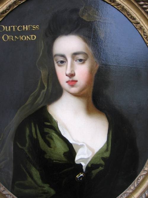 fig 1. SOLD....Portrait of Mary, Duchess of Ormonde c.1695, by Michael Dahl