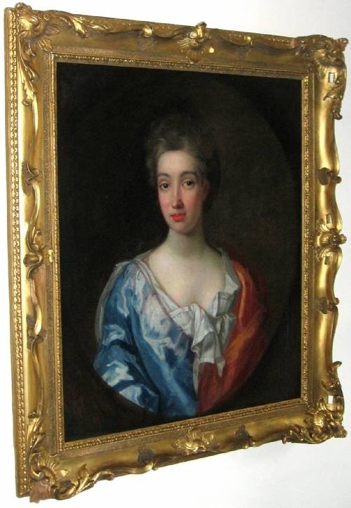 fig 1. Portrait of a Lady c.1740; by Jean-Baptiste Van Loo