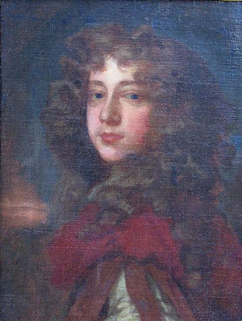 fig 1. SOLD...Portrait of a Boy c. 1675; Follower of Lely