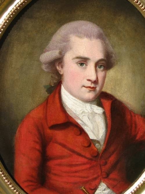 fig 1. Portrait of a Gentleman c.1780, attributed to  Francis Alleyne