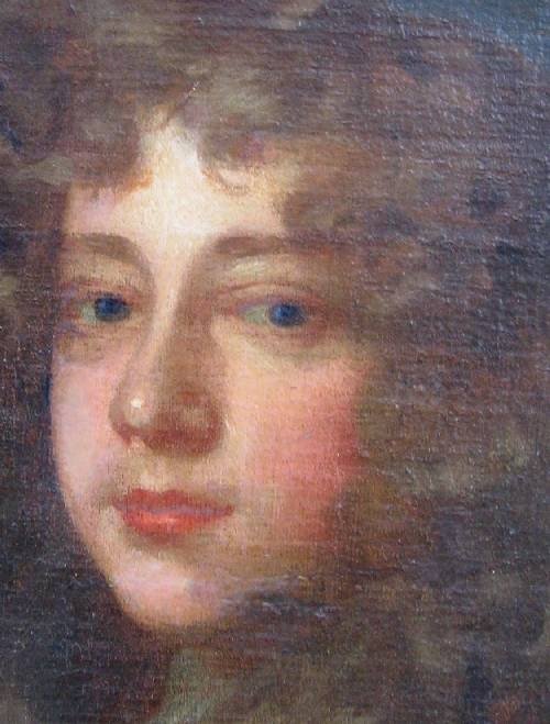 fig 3. SOLD...Portrait of a Boy c. 1675; Follower of Lely