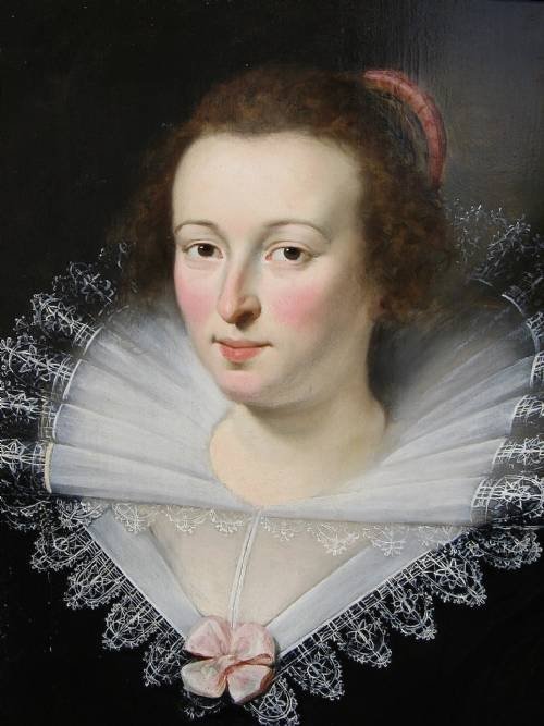 fig 1. SOLD...Portrait of a Lady c.1628; attributed to Cornelis de Vos