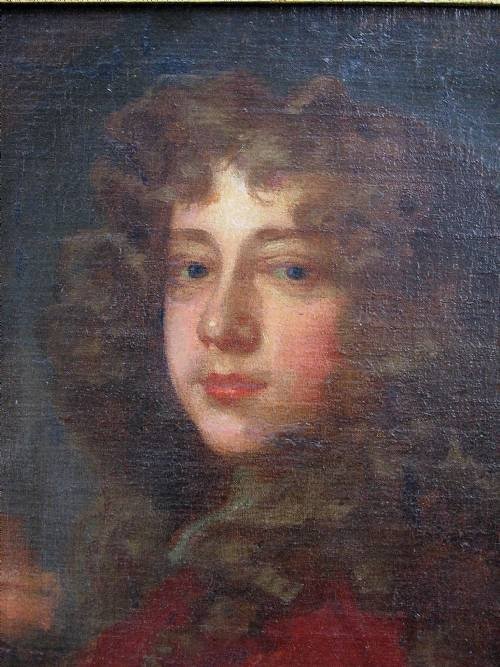 fig 2. SOLD...Portrait of a Boy c. 1675; Follower of Lely