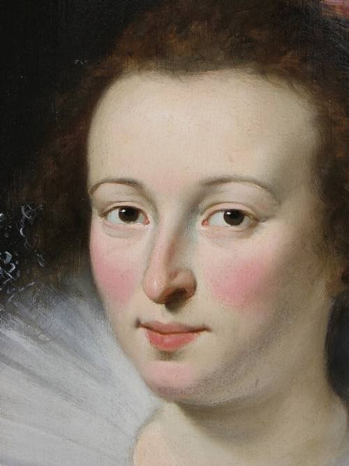 fig 2. SOLD...Portrait of a Lady c.1628; attributed to Cornelis de Vos