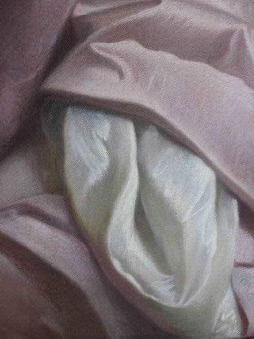 fig 3. SOLD...Portrait of a Young Lady c.1770; Circle of Sir Nathaniel Dance R.A.