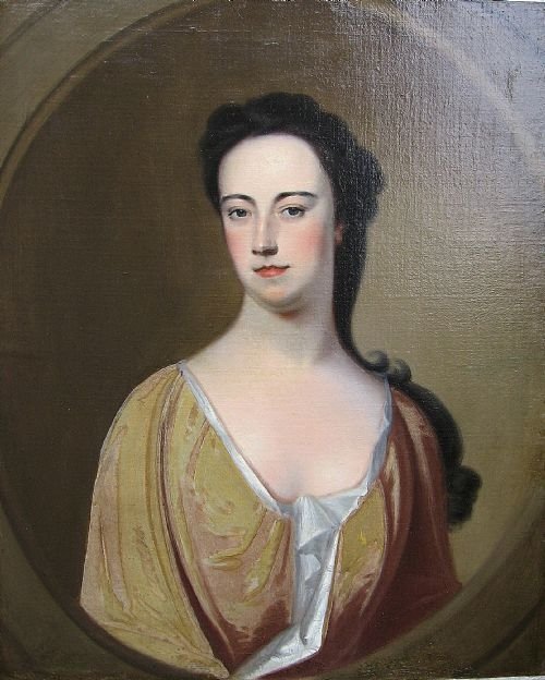 Sold....portrait of a Lady C.1710; English School