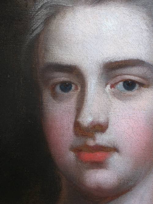fig 2. SOLD...Portrait of a Young Lady c.1700; Follower of Kneller