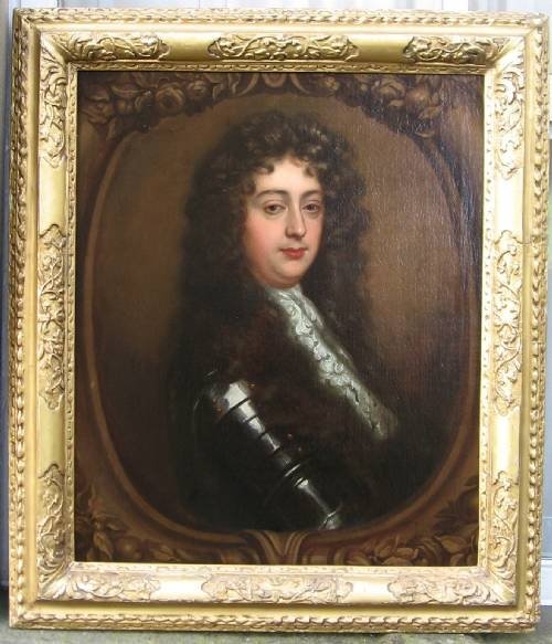 fig 1. SOLD.....Portrait of a Gentleman c. 1685; attributed to Mary Beale