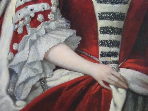 fig 3. SOLD...Portrait of Elizabeth Pope, Countess of Lindsey c.1695; Circle of Kneller