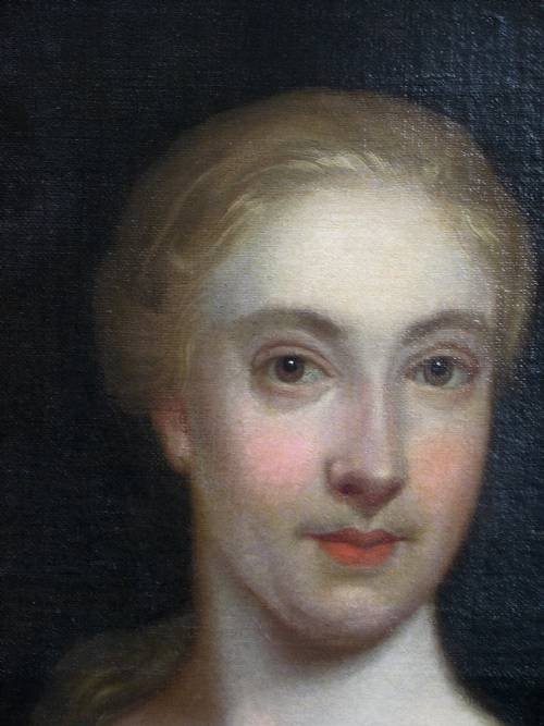 fig 1. SOLD...Portrait of a Lady c.1710; English School