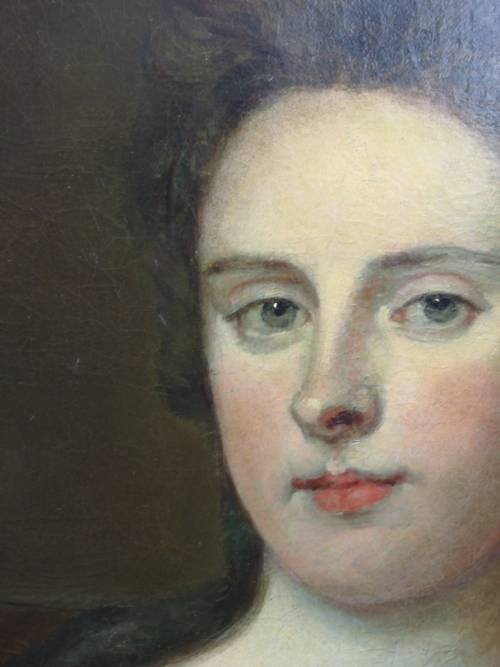 fig 2. SOLD...Portrait of Elizabeth Pope, Countess of Lindsey c.1695; Circle of Kneller