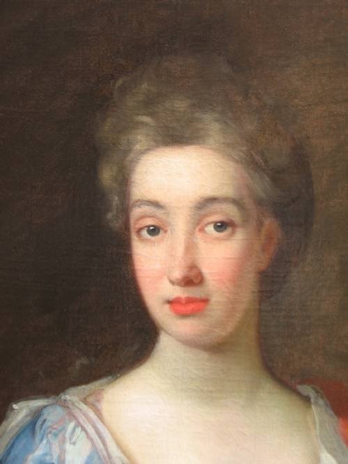 fig 2. Portrait of  a Lady c.1740; by Jean-Baptiste Van Loo