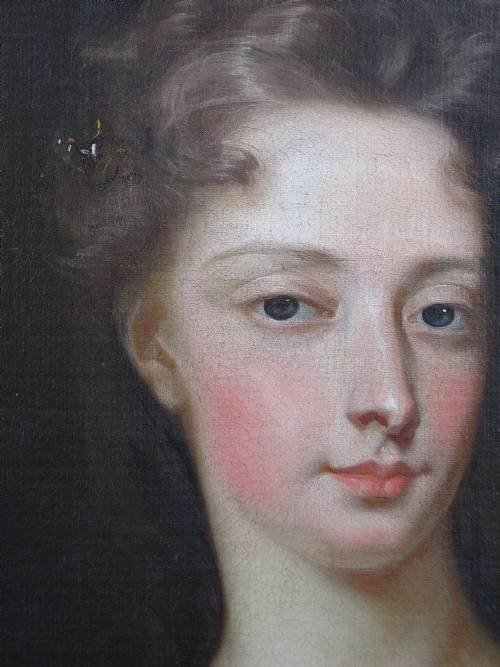 fig 2. SOLD...Portrait of a Noblewoman c.1710; Circle of Kneller