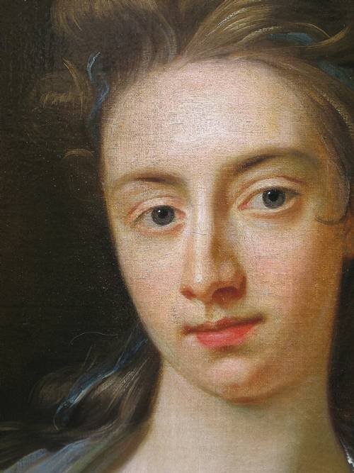 fig 2. SOLD....Portrait of Catherine Sedley, Countess of Dorchester (?) c.1690, by John Closterman