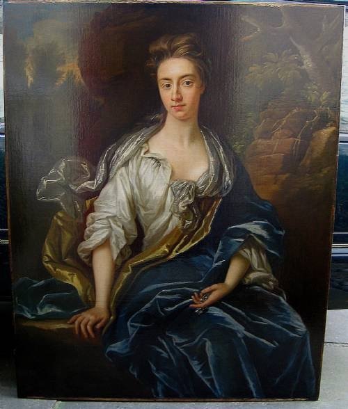 Sold....portrait of Catherine Sedley, Countess of Dorchester (?) C.1690, by John Closterman