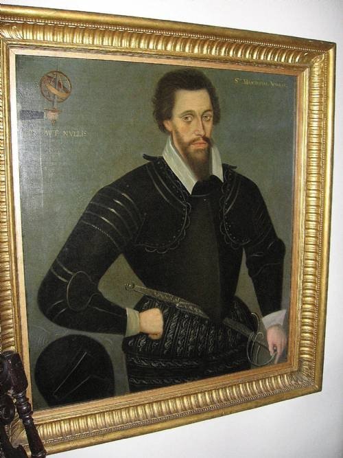 Sold....portrait of Sir Maximilian Norris; Manner of Robert Peake