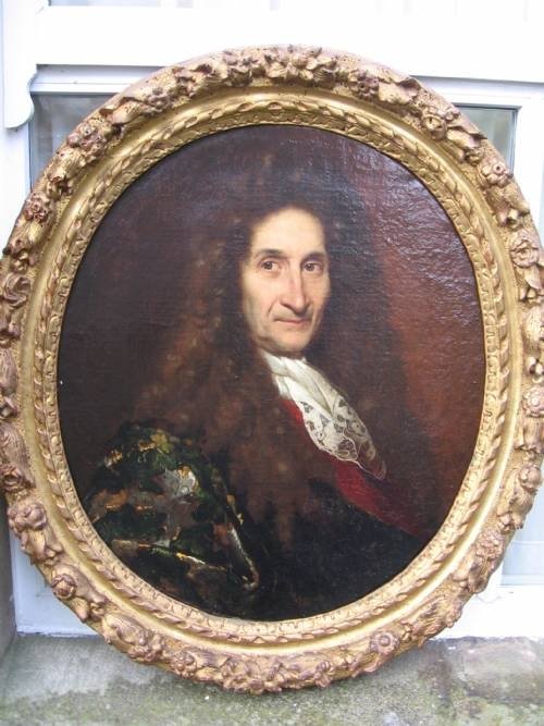 fig 1. SOLD....Portrait of a Gentleman c.1685; attributed to John Closterman