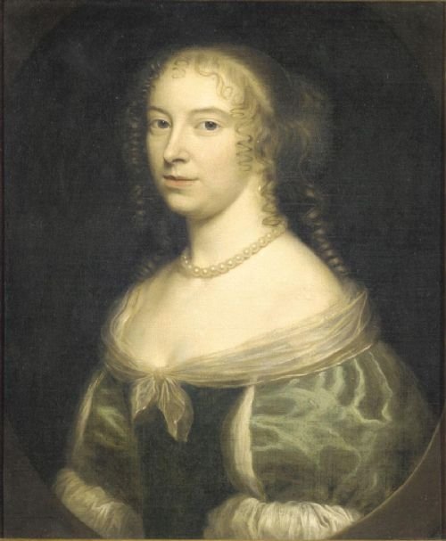Sold....portrait of a Lady C.1660 (Possibly Anne Lindsay, Duchess of Rothes) ; Follower of Jan Mytens