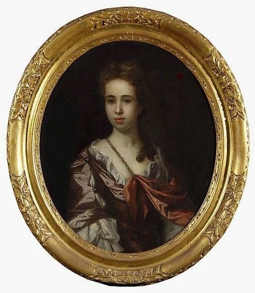 Sold....portrait of Lady Shepherd C. 1675; Follower of Lely