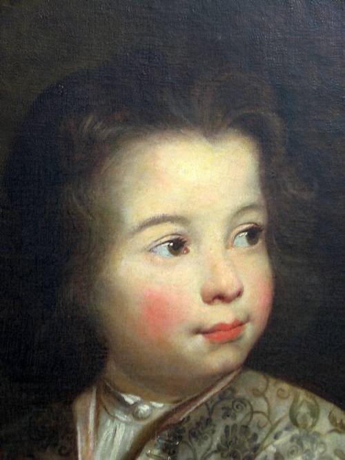 fig 1. SOLD...Portrait of a Young Boy c.1680; Circle of Nicholas Maes