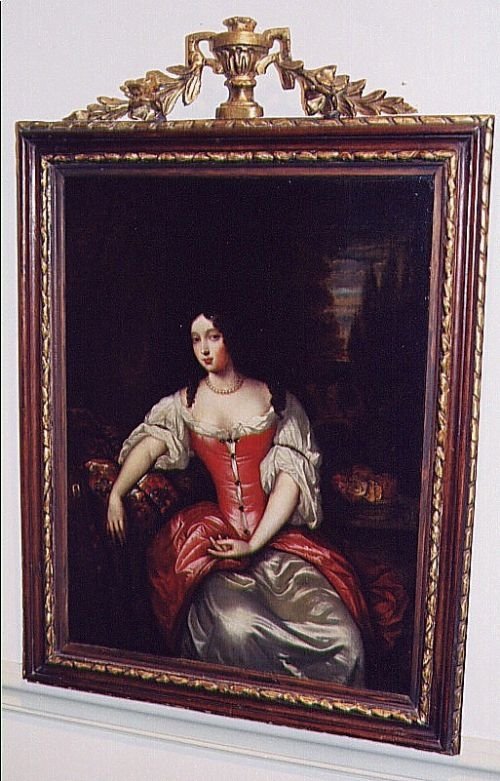 Sold...portrait of a Lady C.1680; Attributed to Caspar Netscher