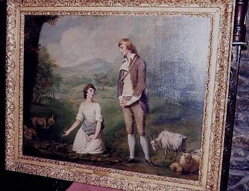 fig 1. SOLD....'The Shepherdess of the Alps' by Thomas Gaugain