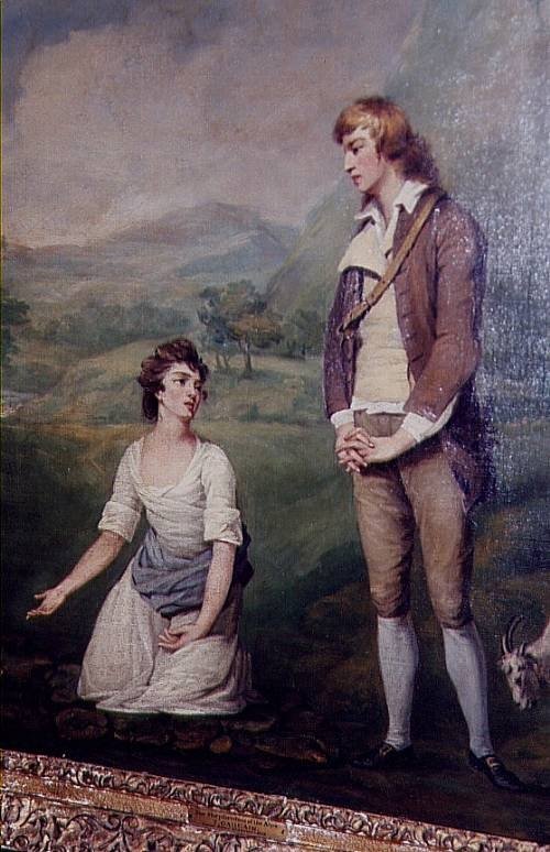 fig 2. SOLD....'The Shepherdess of the Alps' by Thomas Gaugain