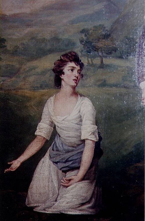 fig 3. SOLD....'The Shepherdess of the Alps' by Thomas Gaugain